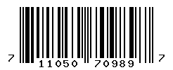 UPC barcode number 711050709897