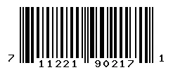 UPC barcode 711221902171