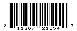 upc 711307215546 barcode image