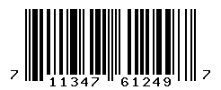 UPC barcode number 711347612497
