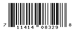 UPC barcode number 711414083298