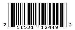 UPC barcode number 711531124492