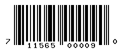 UPC barcode number 711565000090