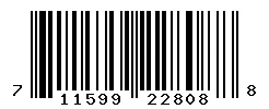 UPC barcode 711599228088