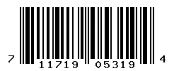 UPC barcode 711719053194