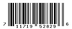 UPC barcode number 711719528296