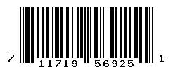 UPC barcode 711719569251