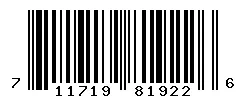 UPC barcode number 711719819226 lookup