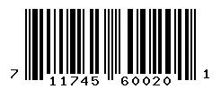 UPC barcode 711745600201