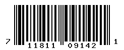 UPC barcode number 711811091421