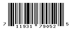 UPC barcode 711931790525