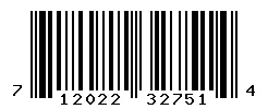 UPC barcode 712022327514