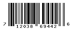 UPC barcode number 712038694426