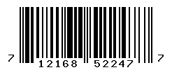 UPC barcode number 712168522477