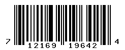 UPC barcode number 712169196424