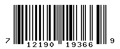 UPC barcode number 712190193669