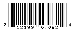 UPC barcode number 712199070824