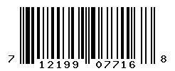 upc 712199077168 barcode image