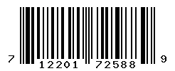 UPC barcode 712201725889