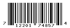 UPC barcode 712201748574