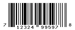 UPC barcode 712324995978