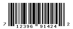 upc 712396914242 barcode image
