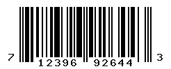 upc 712396926443 barcode image