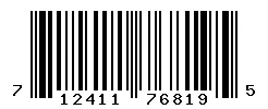 UPC barcode 712411768195