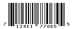UPC barcode 712411770655