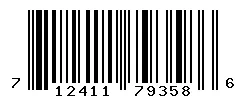 UPC barcode 712411793586