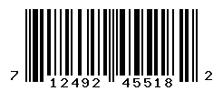 upc 712492455182 barcode image