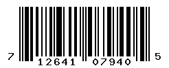 upc 712641079405 barcode image