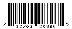 UPC barcode number 712703208965