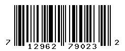 UPC barcode number 712962790232