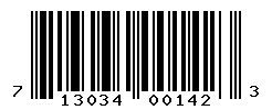 upc 713034001423 barcode image