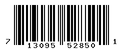 UPC barcode number 713095528501