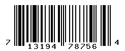 UPC barcode number 713194787564