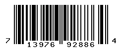 UPC barcode 713976928864