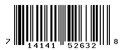 UPC barcode number 714141526328