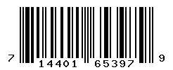 UPC barcode number 714401653979
