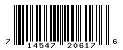 714547206176 barcode