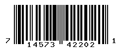upc 714573422021 barcode image