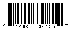 UPC barcode 714602341354