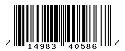 UPC barcode number 714983405867