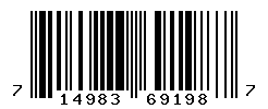 UPC barcode number 714983691987