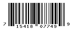 715418077499 barcode