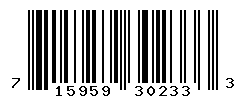 UPC barcode number 715959302333