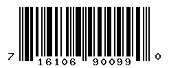 UPC barcode number 716106900990