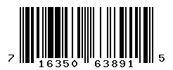 UPC barcode 716350638915
