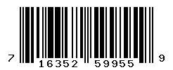 UPC barcode 716352599559